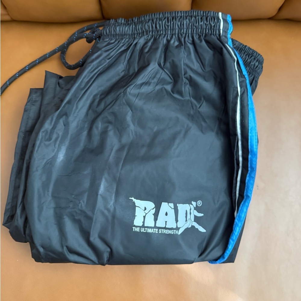 RAD Black and Blue Sauna Pants